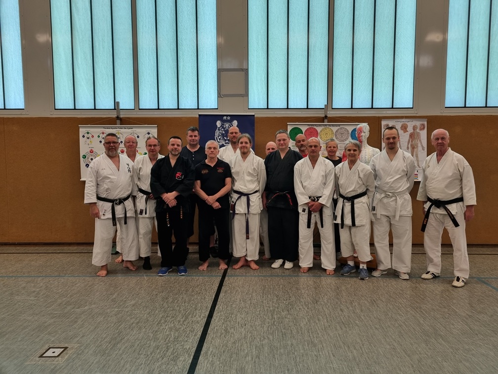 Zweiter Kyusho-Lehrgang mit Achim Keller